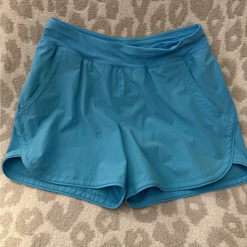 Lands' End Women’s Teal Athletic Shorts
